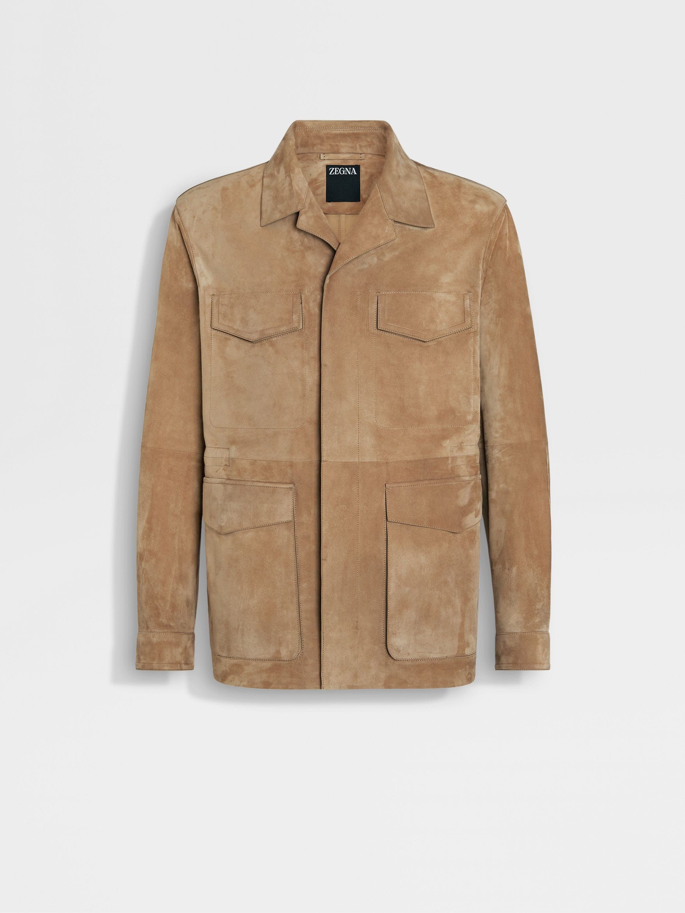 Ermenegildo Zegna o1s1rm0225 RUDPSF Jacket in Brown Size US L / EU 52-54 / 3 - 1 Thumbnail