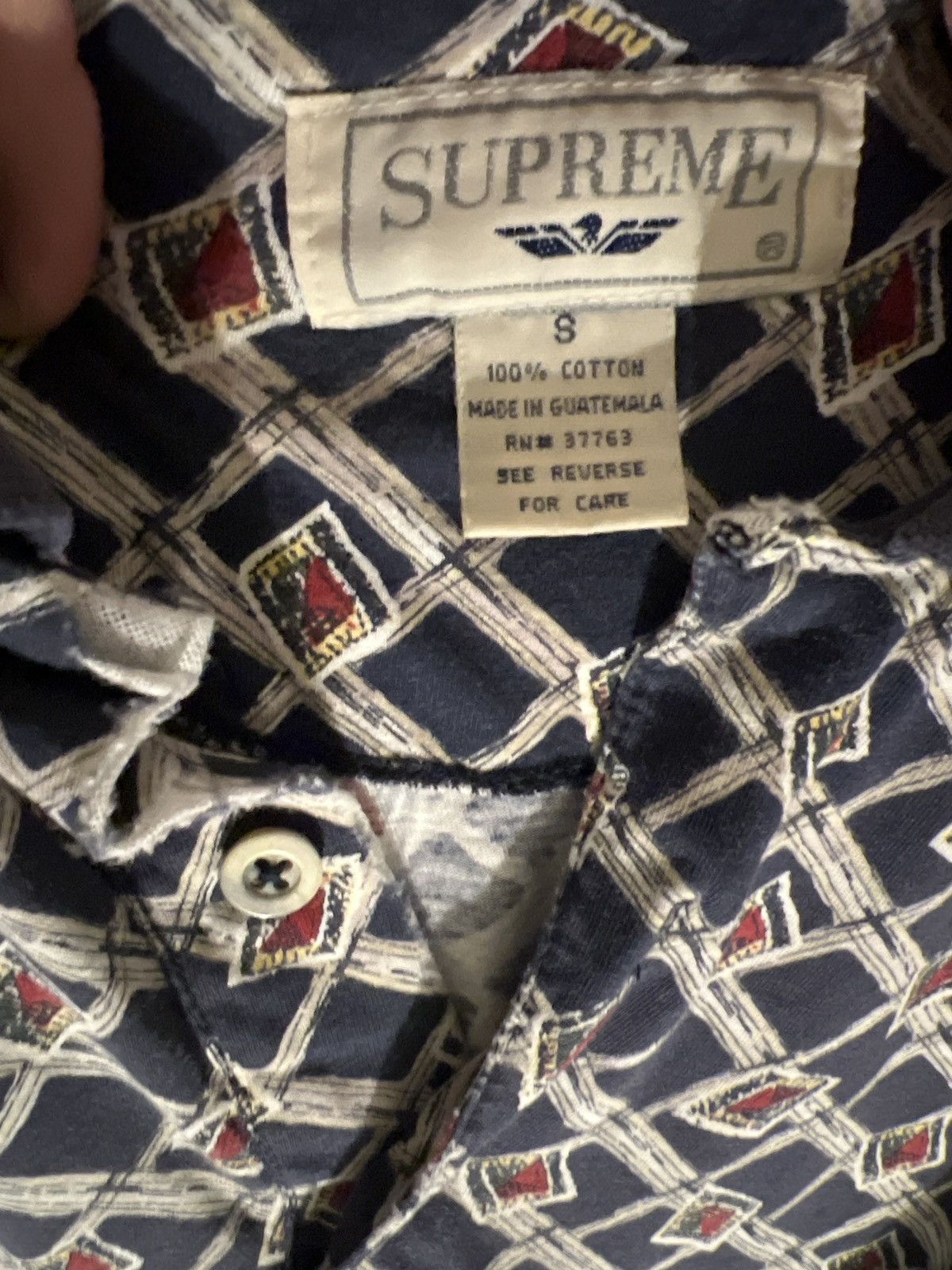 Supreme Supreme Heavenly Silk Polo | Grailed