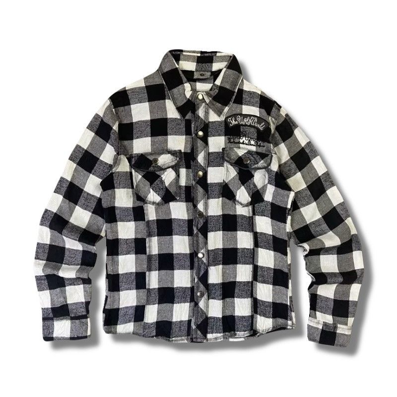 In The Attic IN THE ATTIC FLANNEL - EMBROIDERY SCRIPT LOGO ARCHIVE STYLE Size US S / EU 44-46 / 1 - 1 Thumbnail