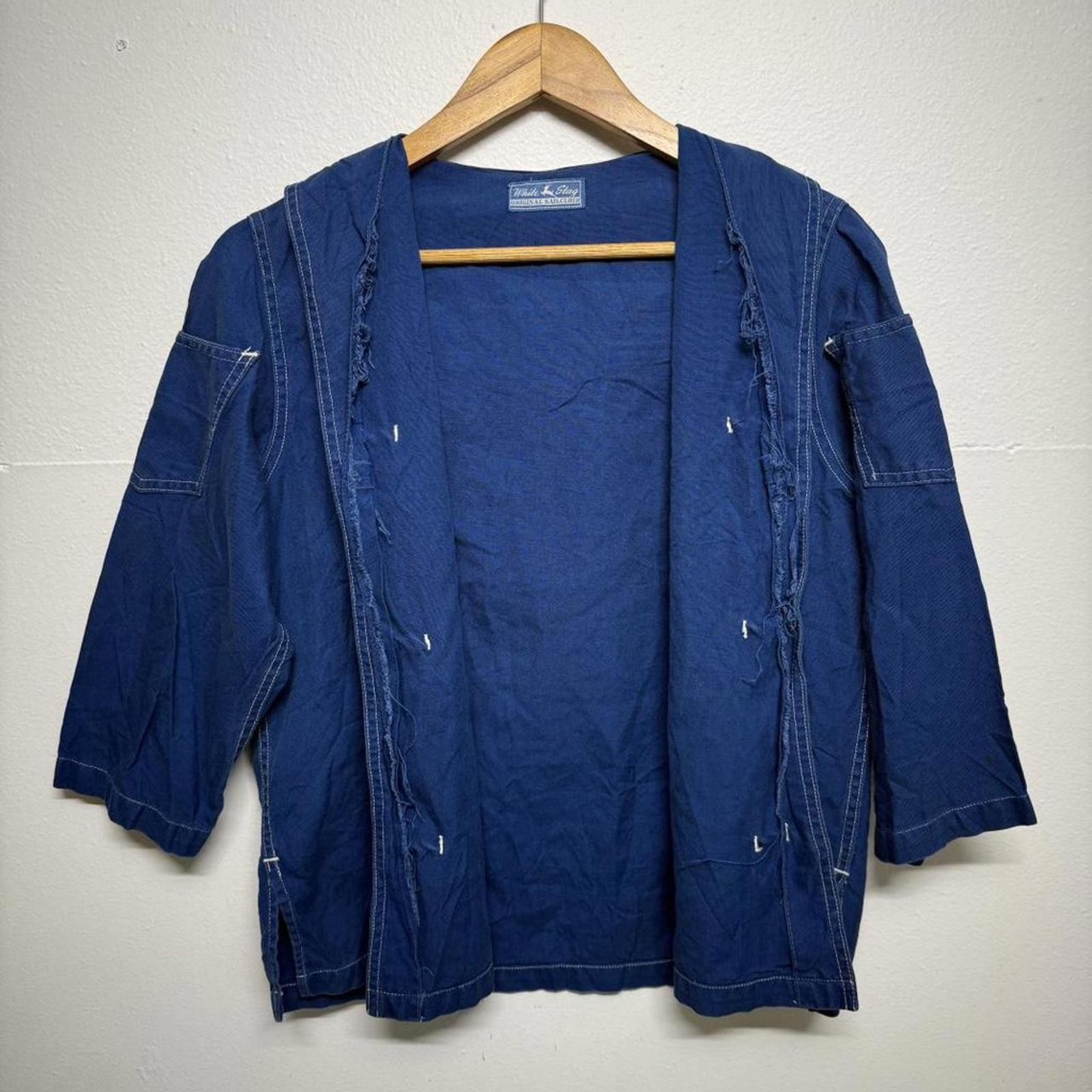 Other 1950s White Stag Original Sailcloth navy blue chore jacket Size US XS / EU 42 / 0 - 5 Thumbnail
