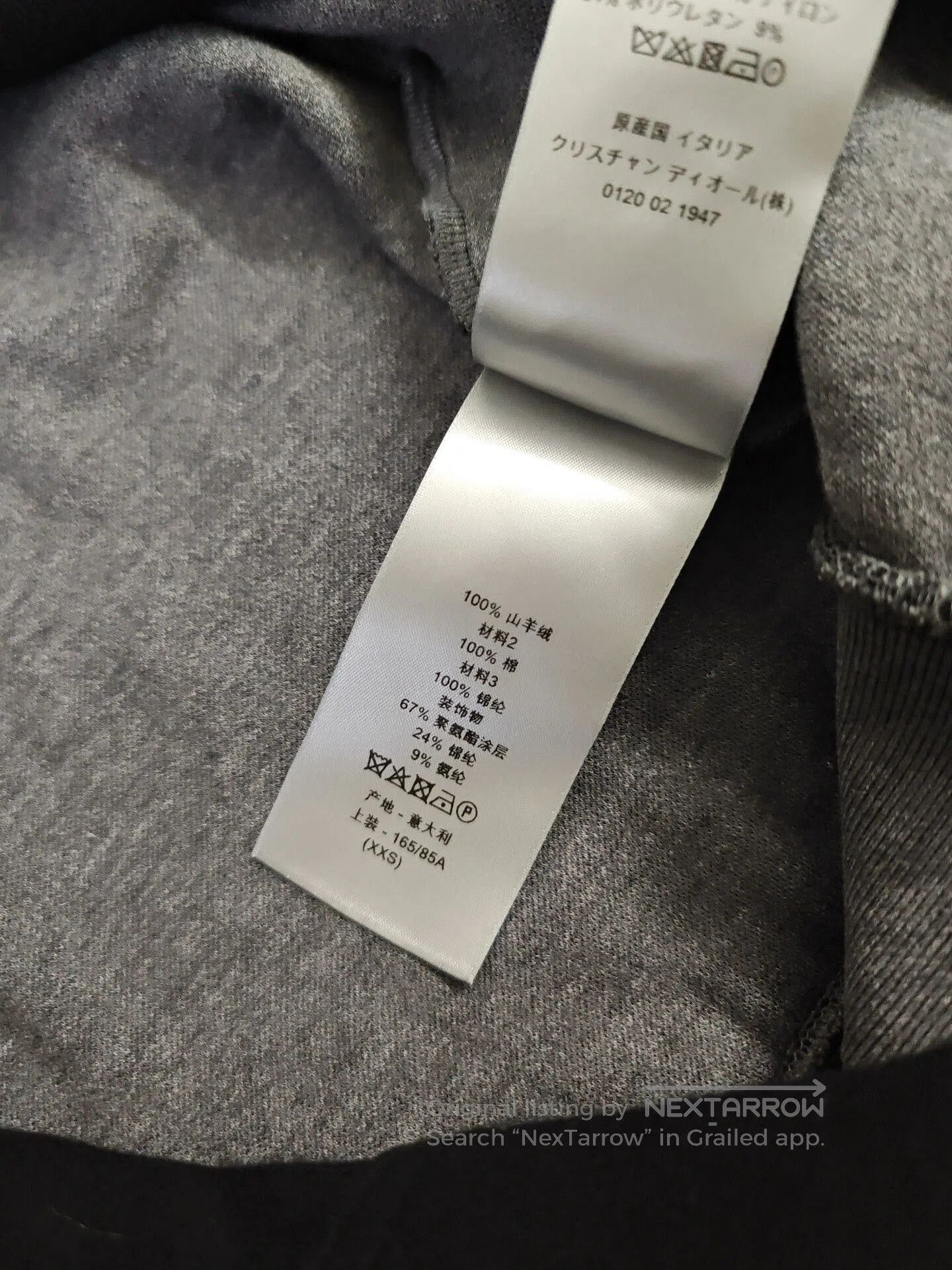 Dior Dior Men's Cashmere Hoodie Sweatshirt. Size US XXS / EU 40 - 5 Thumbnail