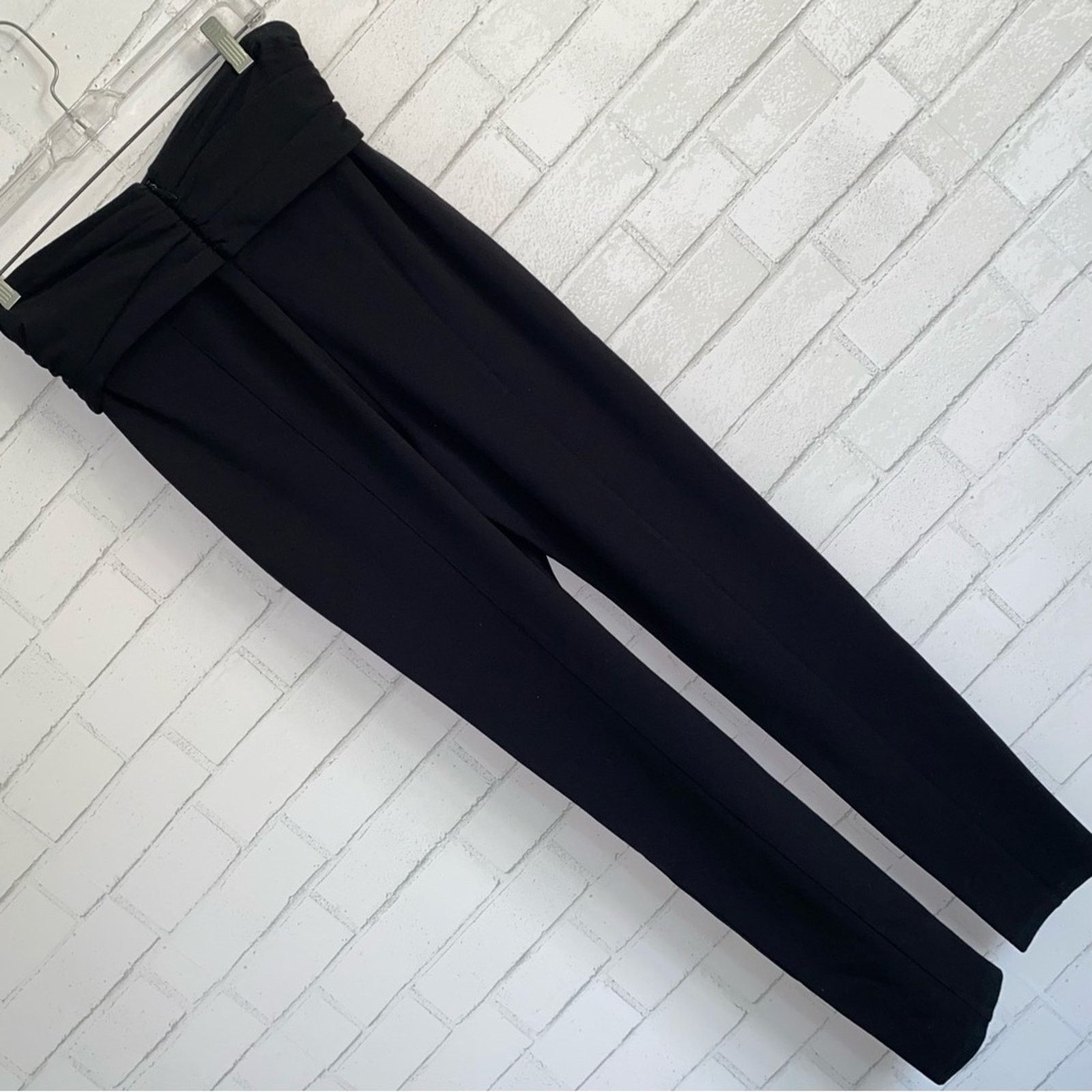 REVOLVE New NBD Revolve $168 Celine M BLK High Waist Pant MED NWT Size 28" / US 6 / IT 42 - 10 Thumbnail