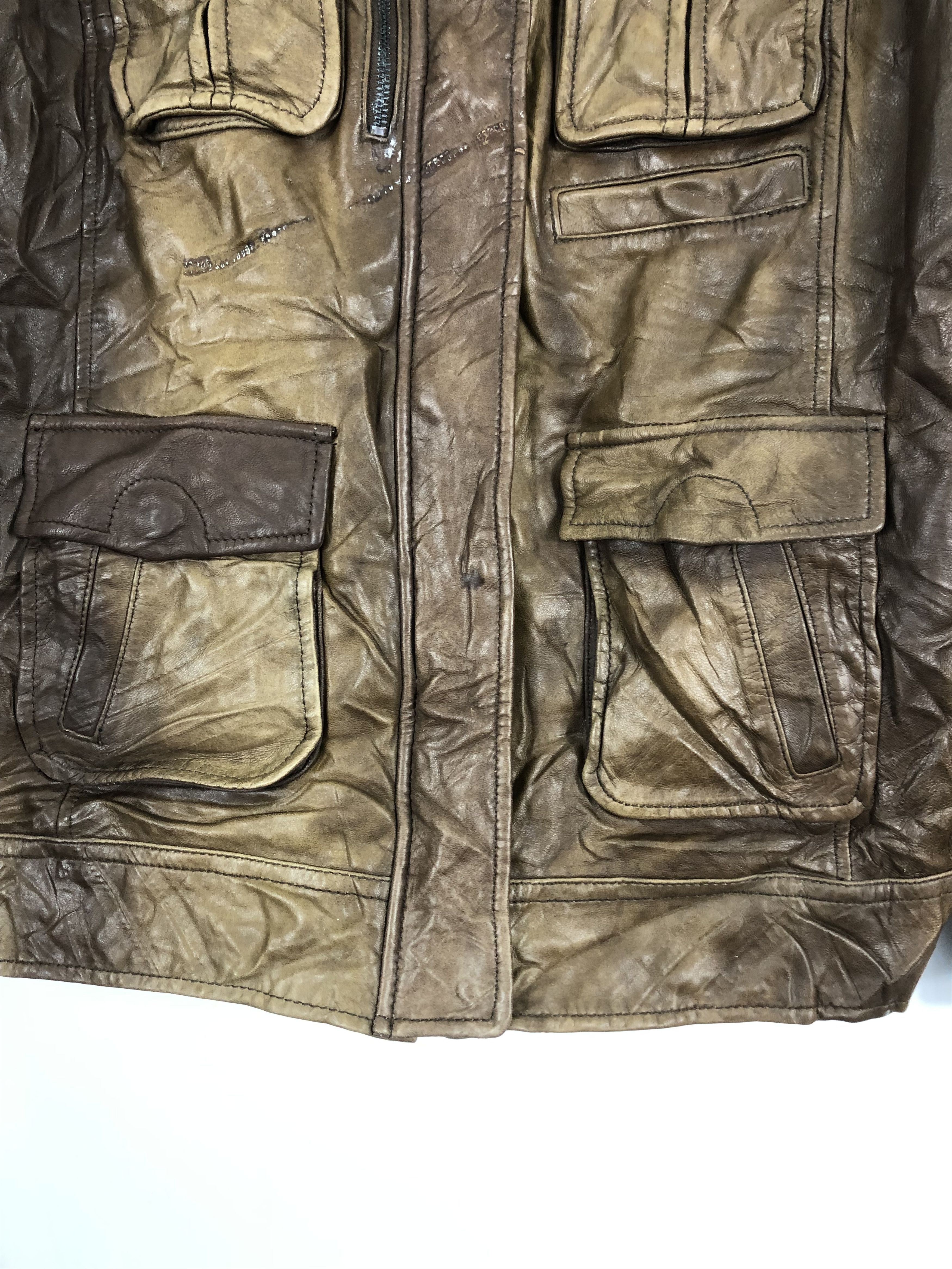 Japanese Brand Vintage Japanese Brand Leather Jacket J0654 Size US M / EU 48-50 / 2 - 9 Thumbnail