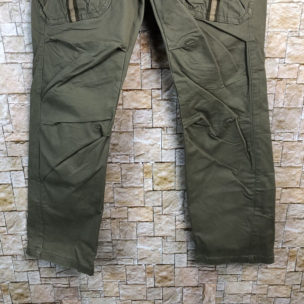 Japanese Brand Japanese Brand Green Cargo Multipocket Pants #A127 Size US 32 / EU 48 - 7 Thumbnail