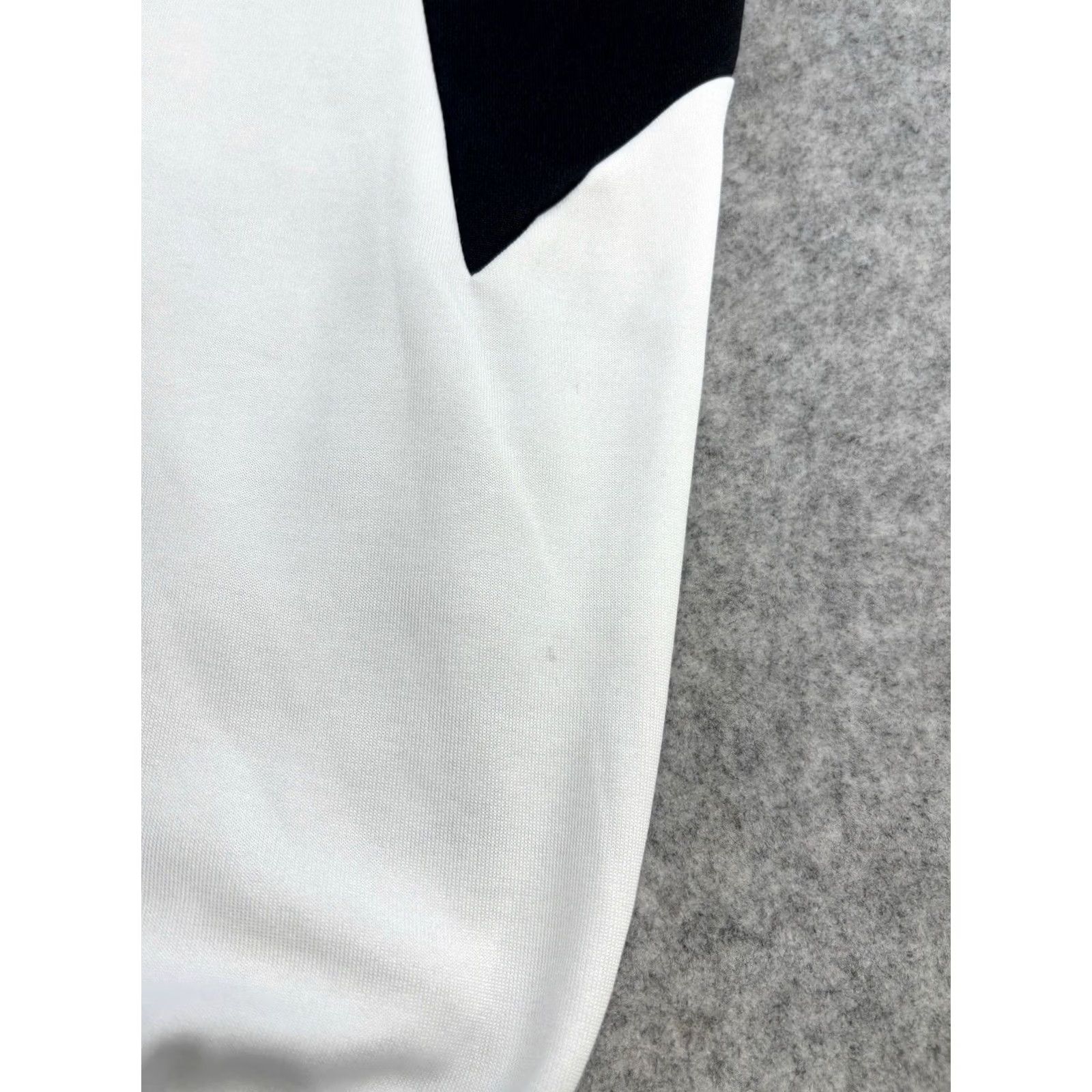 Adidas VINTAGE Adidas Originals Track Pants Womens Black White Logo Large UK14? Size 36" / US 14 / IT 50 - 4 Thumbnail