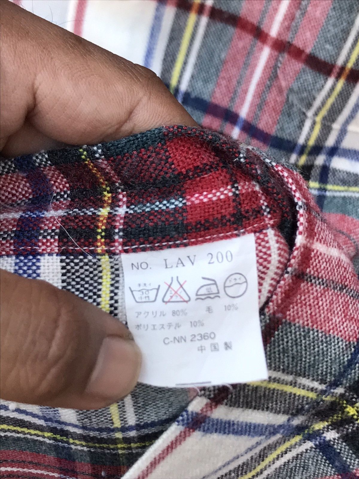 Vintage Lavactool Flannel Button Up Shirt Mens