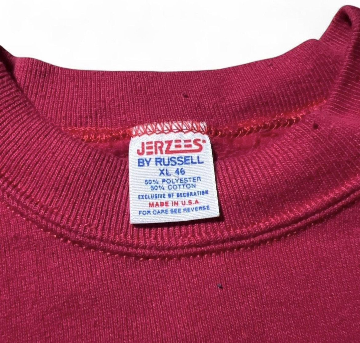 Jerzees Vintage 1980s Jerzees Crewneck Size US XL / EU 56 / 4 - 3 Thumbnail