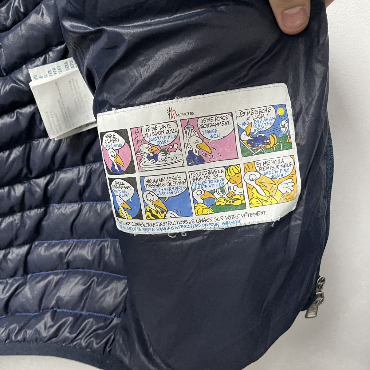 Moncler Moncler Puffer Jacket Blue Size S Size US S / EU 44-46 / 1 - 12 Thumbnail