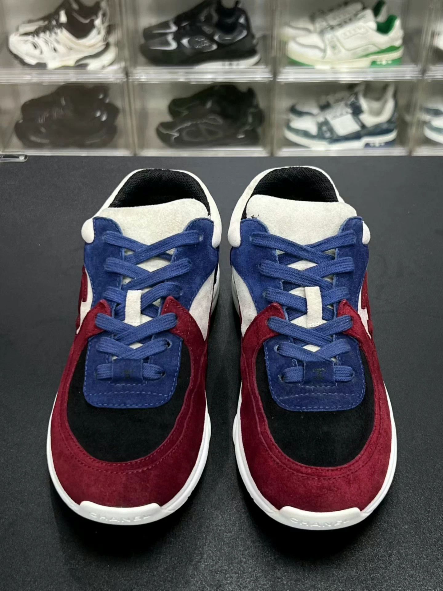 Chanel CHANEL running shoes, dark red Size US 6 / IT 36 - 3 Thumbnail