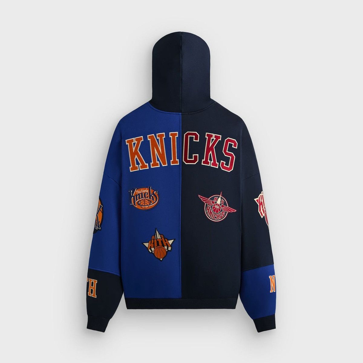 Kith Kith for NY Knicks Mash Up Cropped Braxton Vintage Hoodie Size US L / EU 52-54 / 3 - 4 Thumbnail