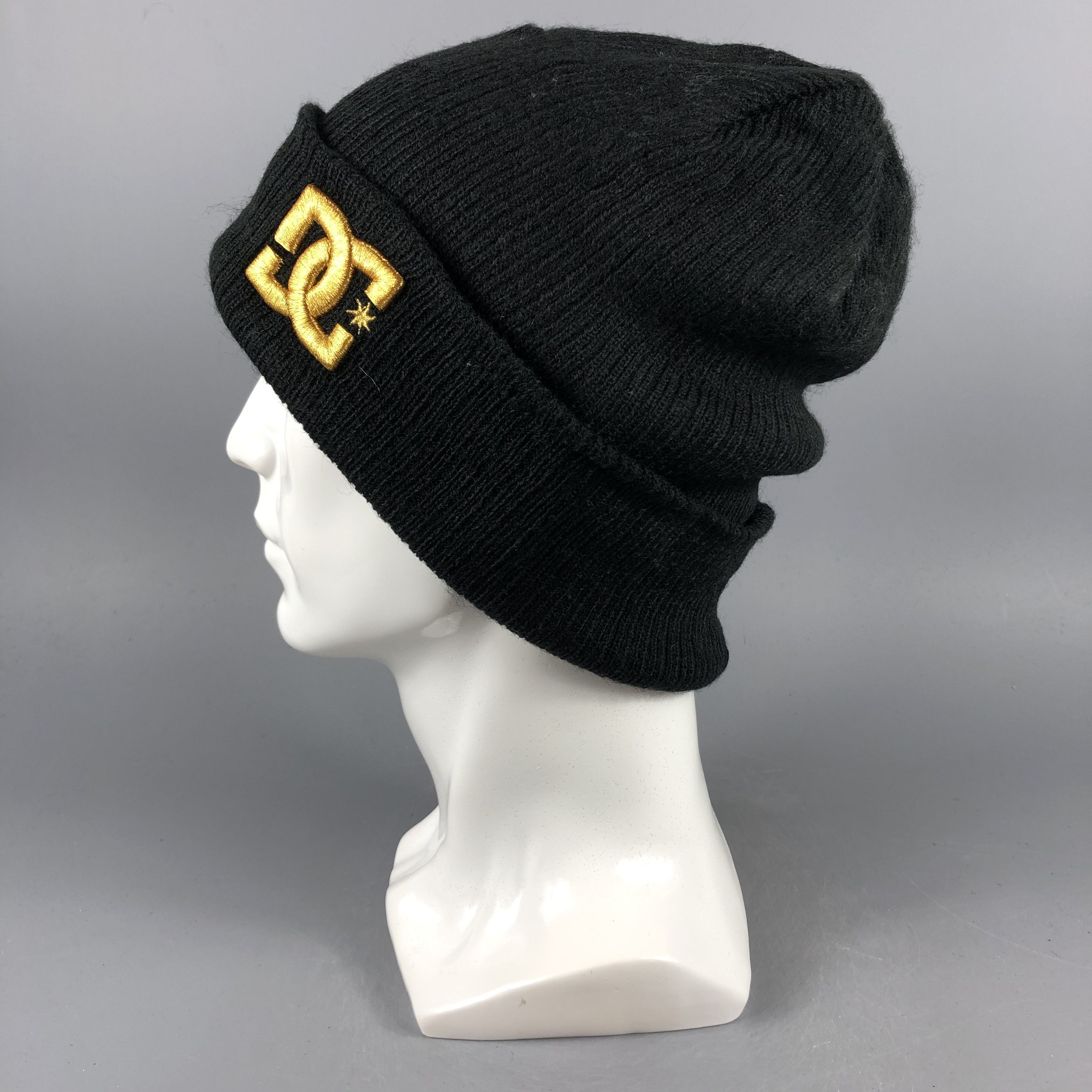 DC × Vintage Dc Skateboard Beanie Snow Hat Snow Cap -D1282 Size ONE SIZE - 1 Thumbnail