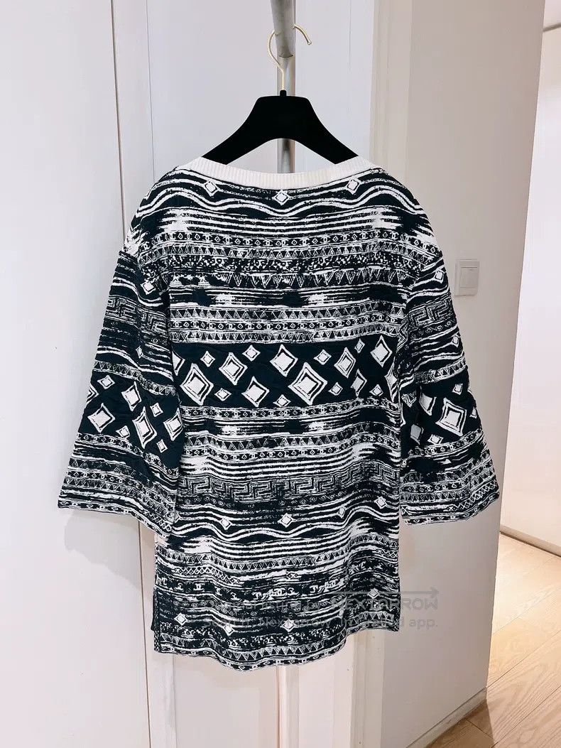 Chanel Chanel Greek catwalk style printed and dyed style knitted Size XXS / US 00 / IT 34 - 2 Thumbnail
