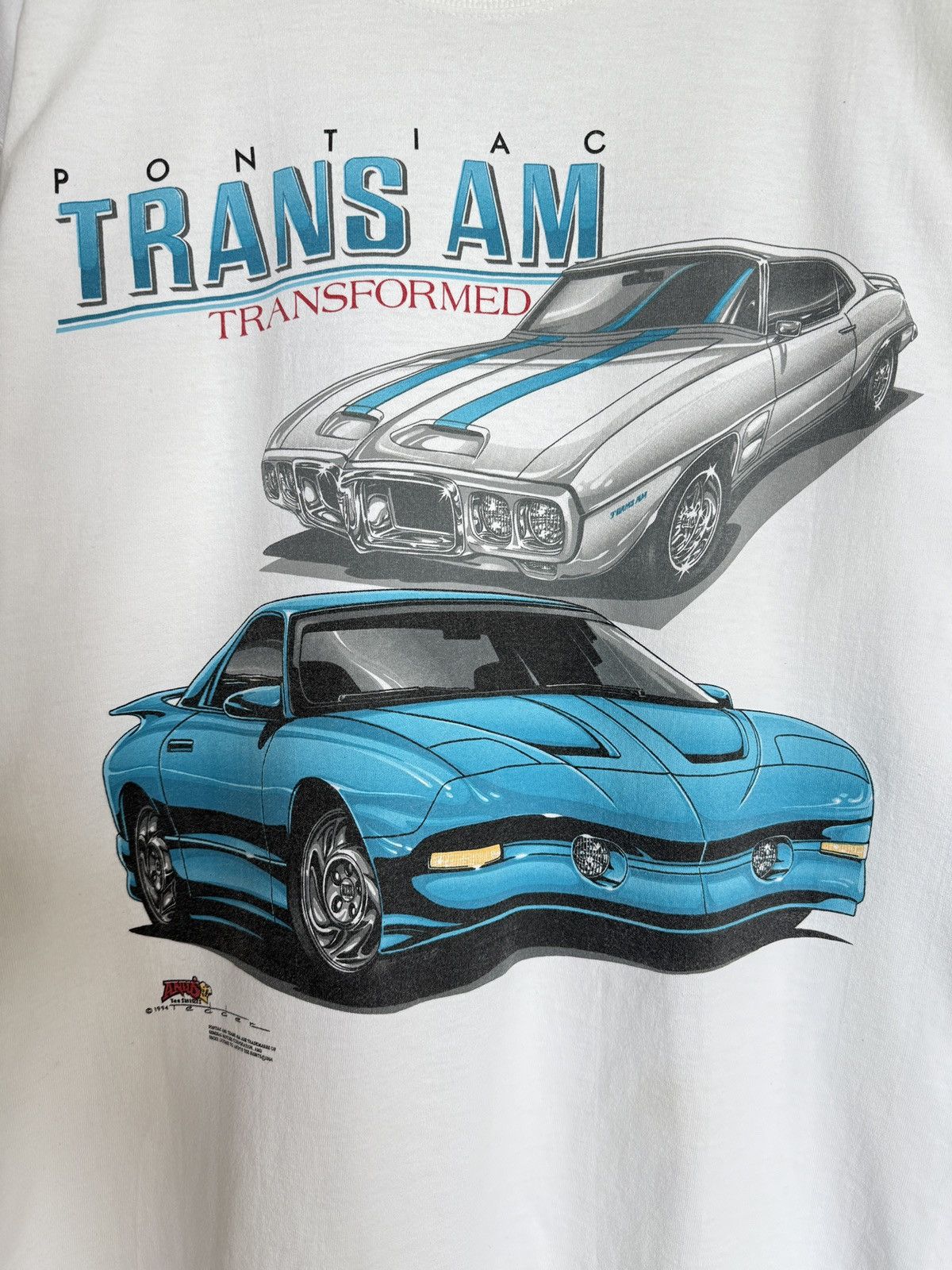 Vintage Vintage 1994 Pontiac Transformed tshirt Size US XL / EU 56 / 4 - 4 Thumbnail