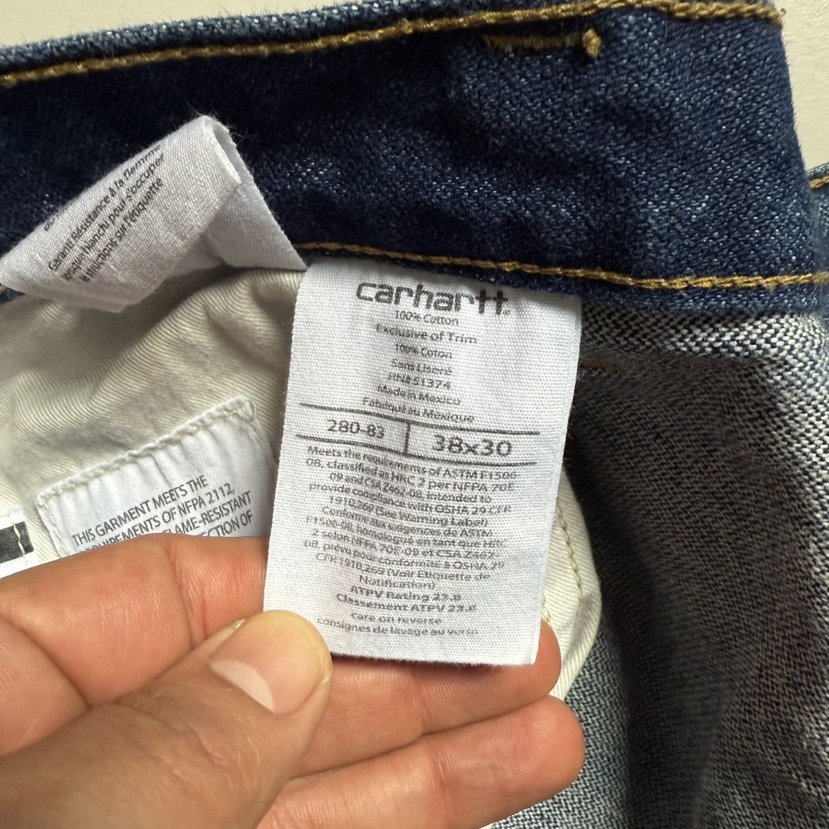 Carhartt Carhartt FR NFPA 2112 Denim Pants Size US 38 / EU 54 - 9 Thumbnail