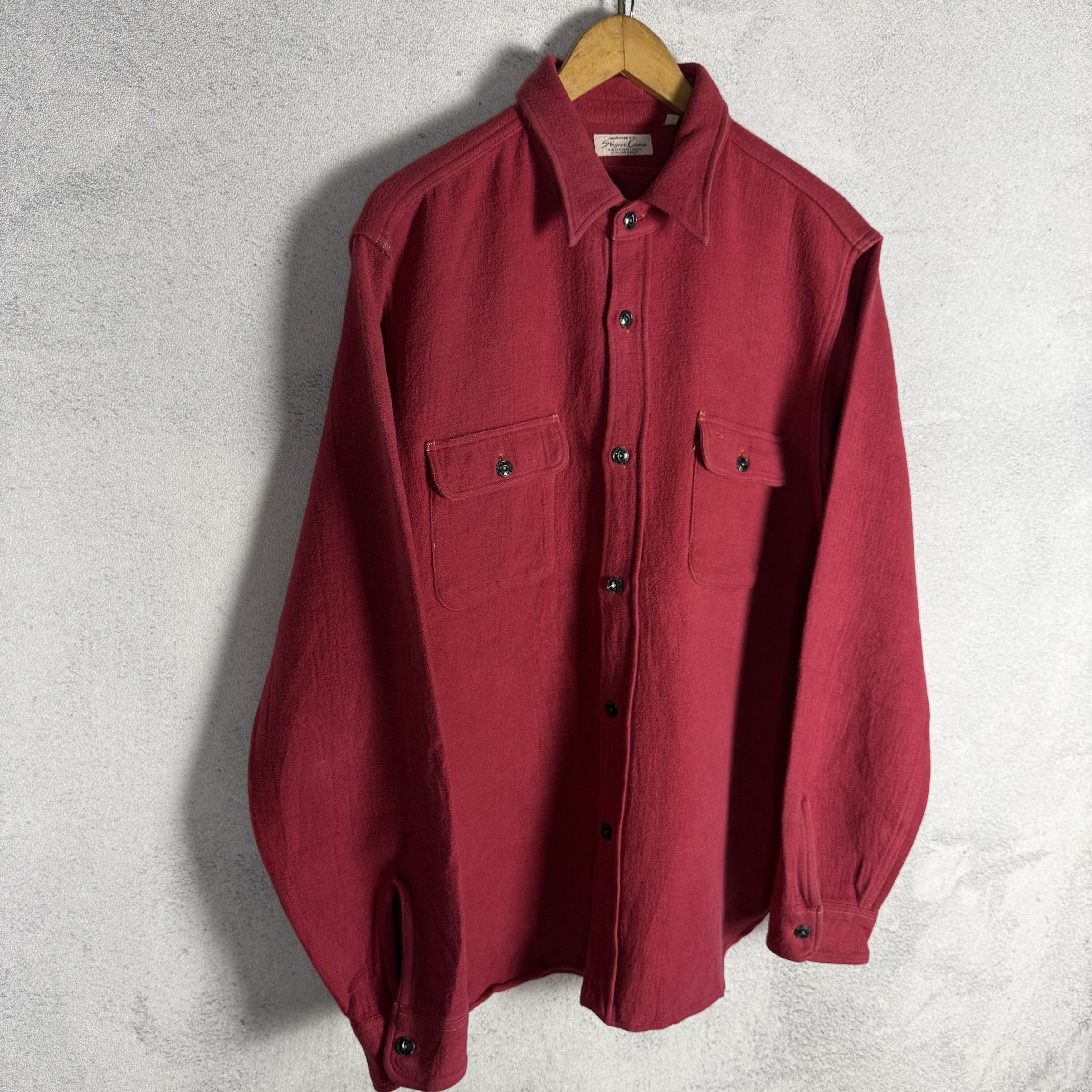Sugar Cane Vintage Sugar Cane Sanforized Shirt Size US L / EU 52-54 / 3 - 2 Thumbnail