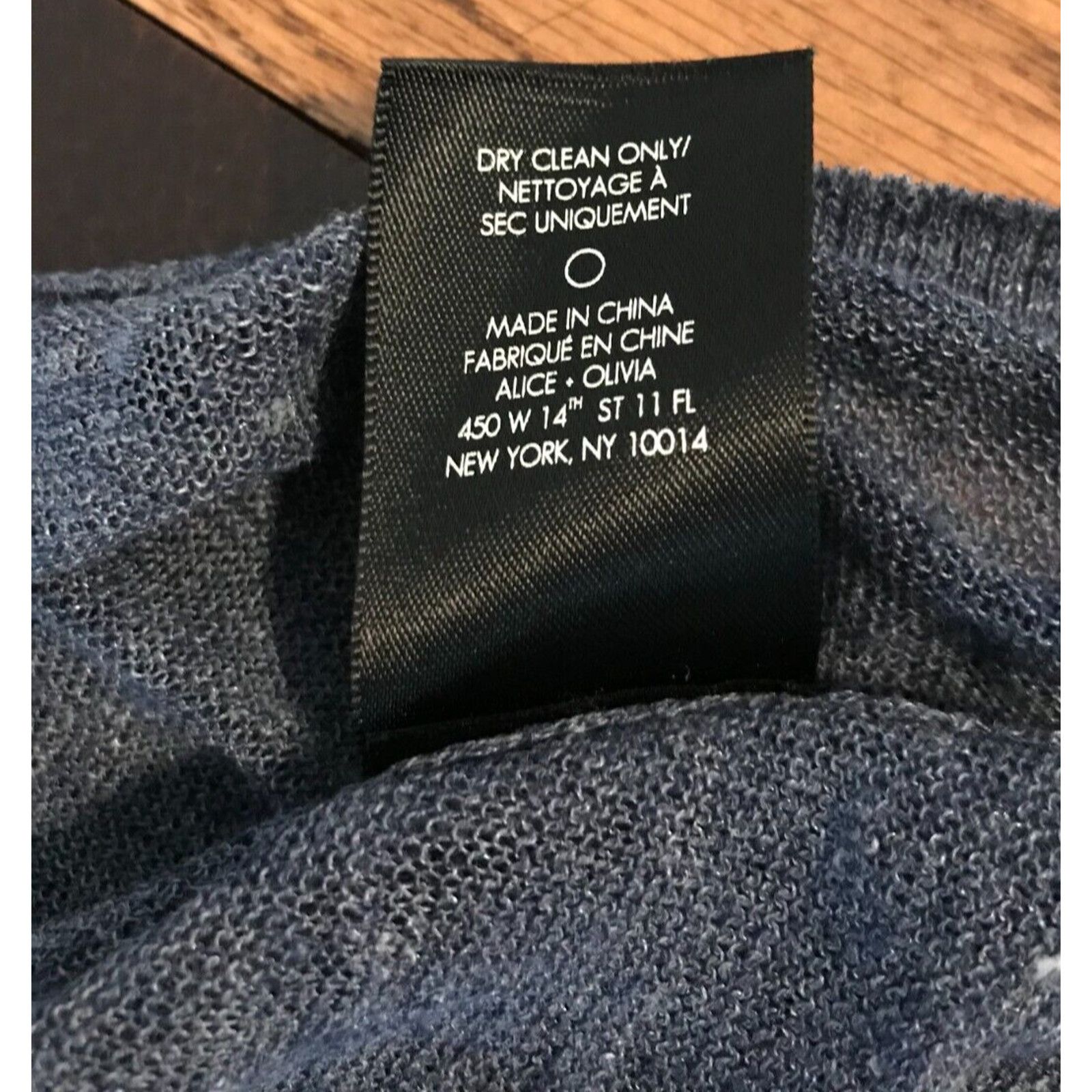 Alice + Olivia Alice+Olivia Base Jamica Linen Blue Denim Linen Blend Tank Size M / US 6-8 / IT 42-44 - 8 Thumbnail