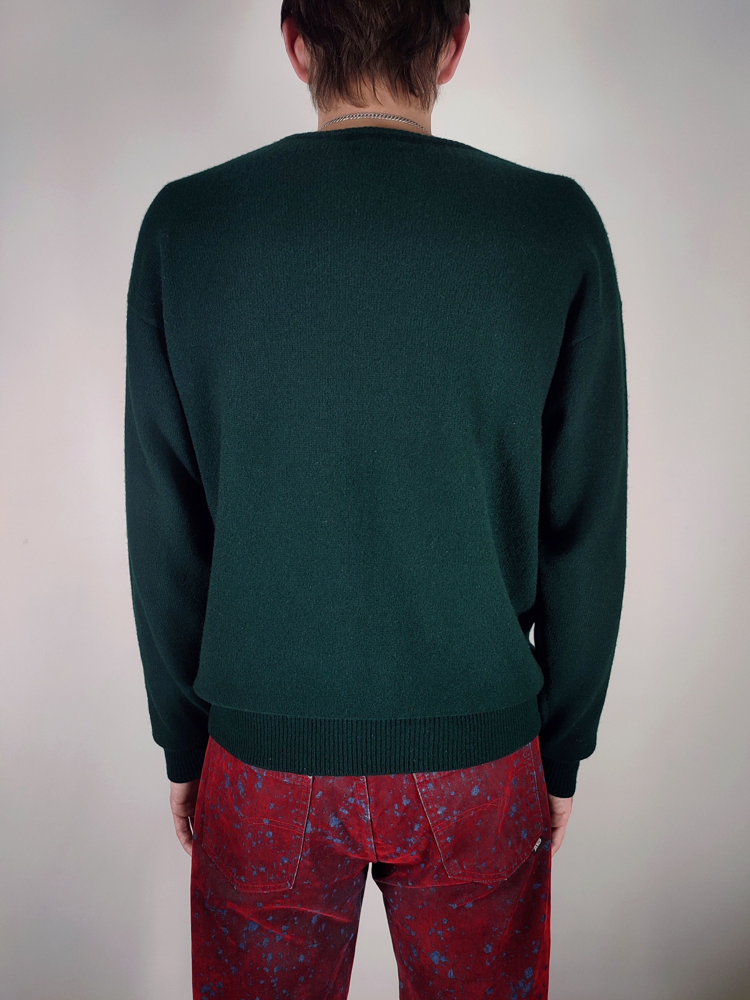 Polo Ralph Lauren Vintage Polo Ralph Lambswool Paint Soft Sweater Size US L / EU 52-54 / 3 - 9 Thumbnail