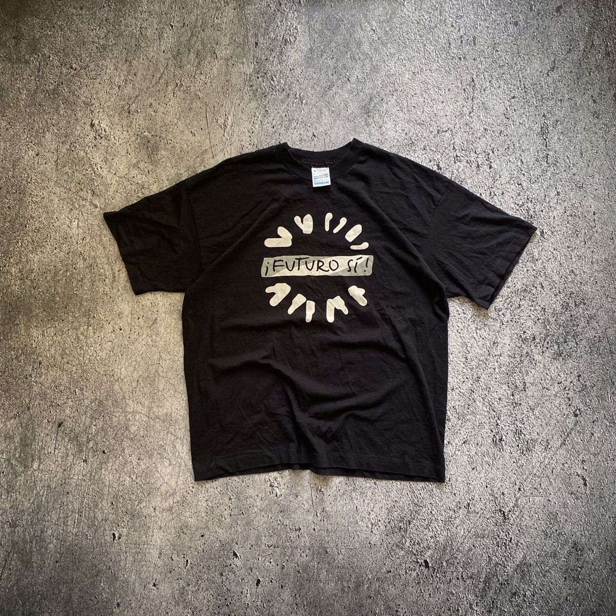 Band Tees T-shirt Futuro ST black single stitch screen stars usa Size US XL / EU 56 / 4 - 1 Thumbnail
