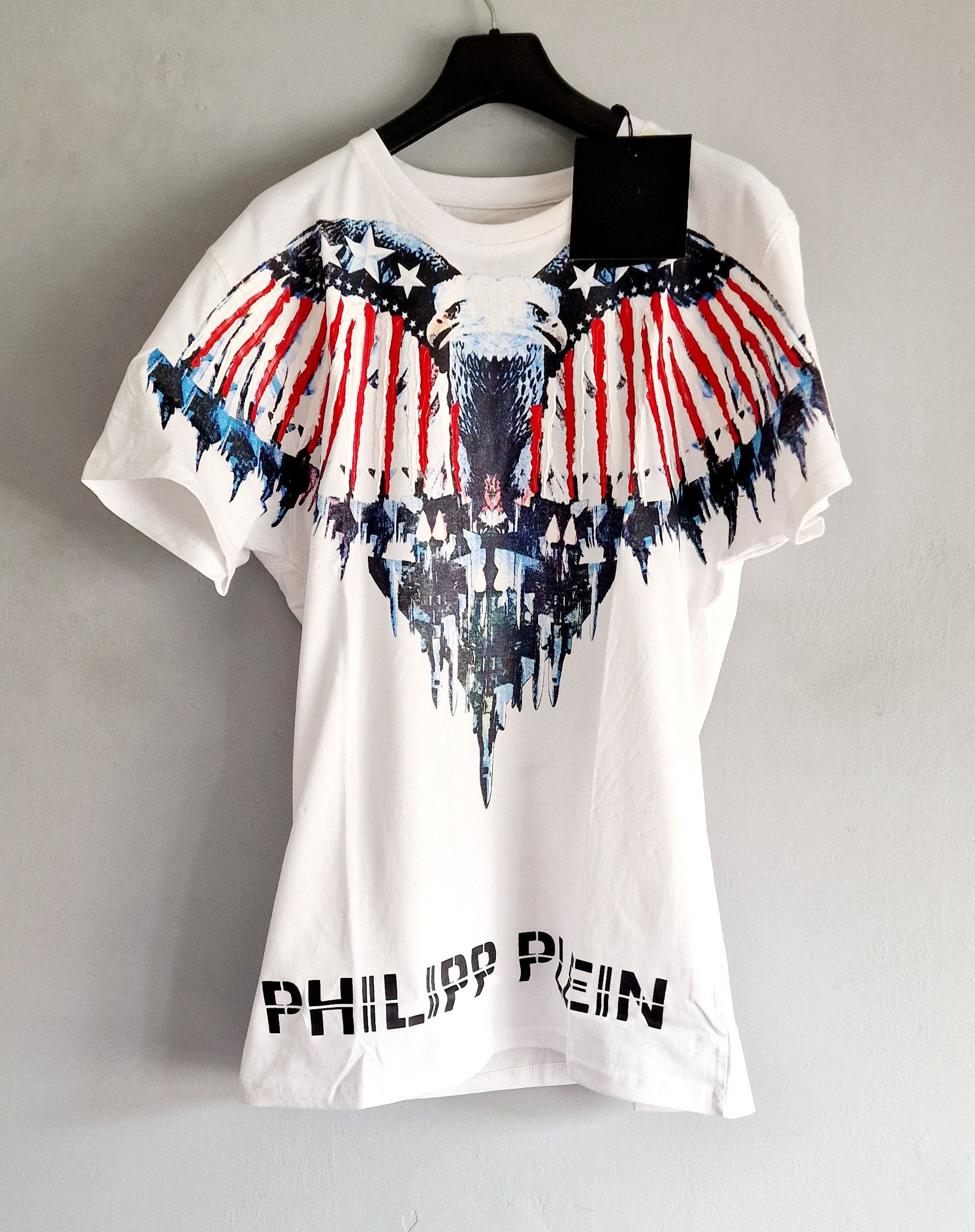 image of Philipp Plein Eagle in White, Men's (Size 2XL)