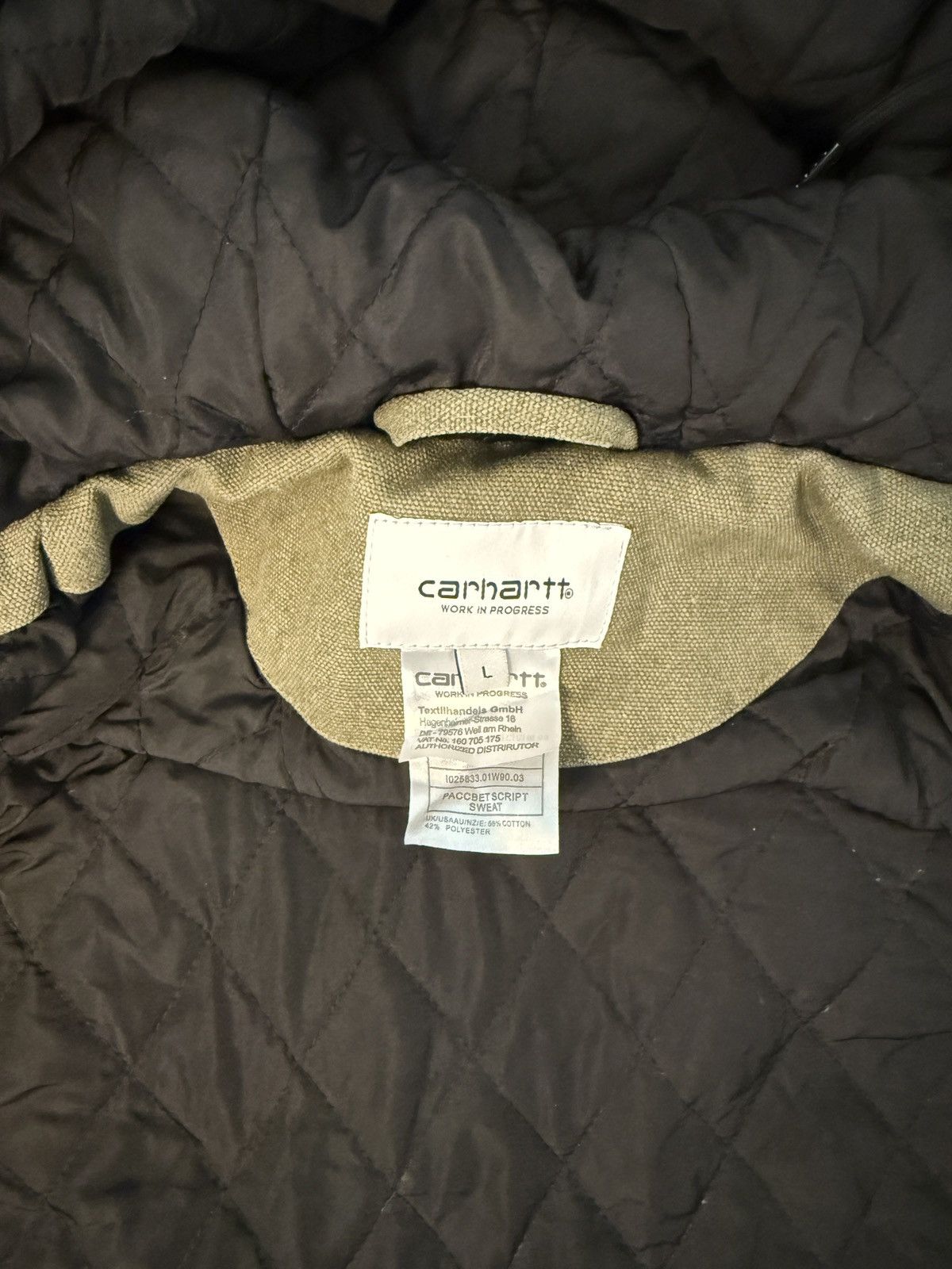 Carhartt Khaki and green Carhartt jacket Size US L / EU 52-54 / 3 - 4 Thumbnail
