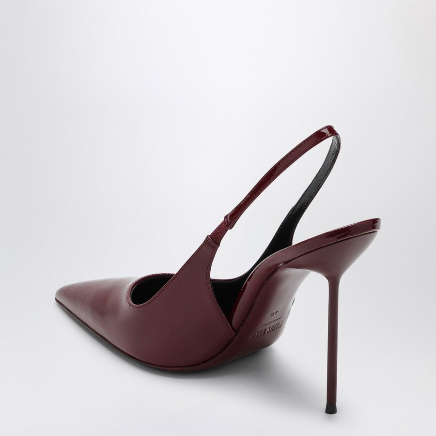 Paris Texas o1d2blof0924 Leather Slingback in Red Size US 9 / IT 39 - 4 Thumbnail