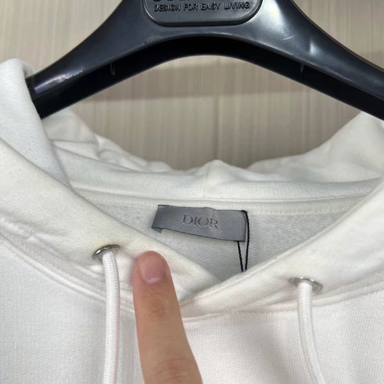 Dior Dior Embroidered Letter Hoodie-2506 Size US XL / EU 56 / 4 - 6 Thumbnail