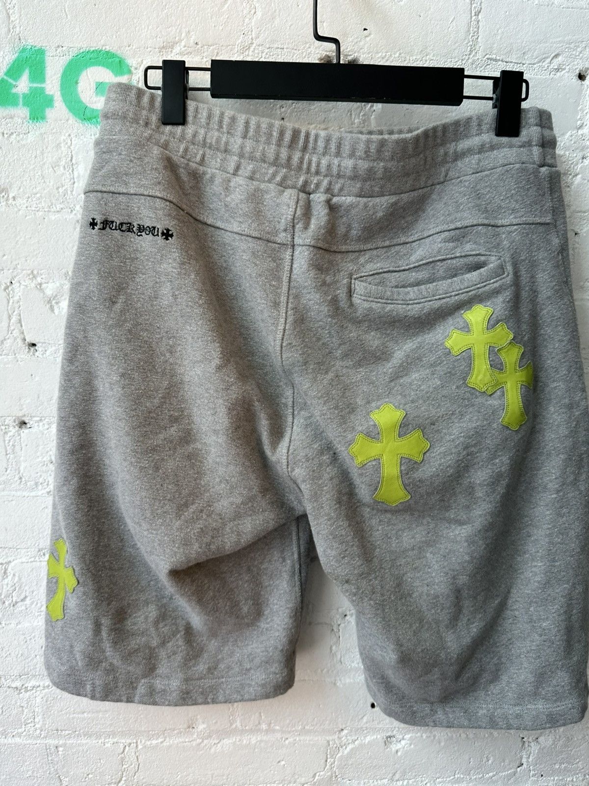Chrome Hearts Chrome Hearts 1/1 Celebrity Cross patch Shorts Medium large Size US 32 / EU 48 - 4 Thumbnail