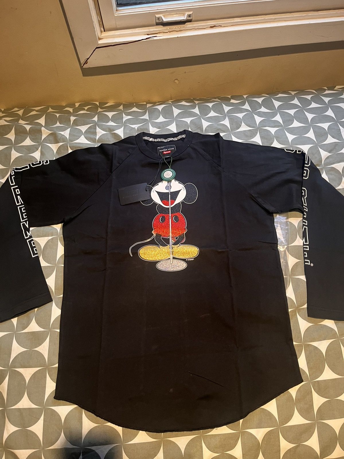Supreme Mickey Mouse Raglan L/S Top Supreme Disney ロンT Supreme