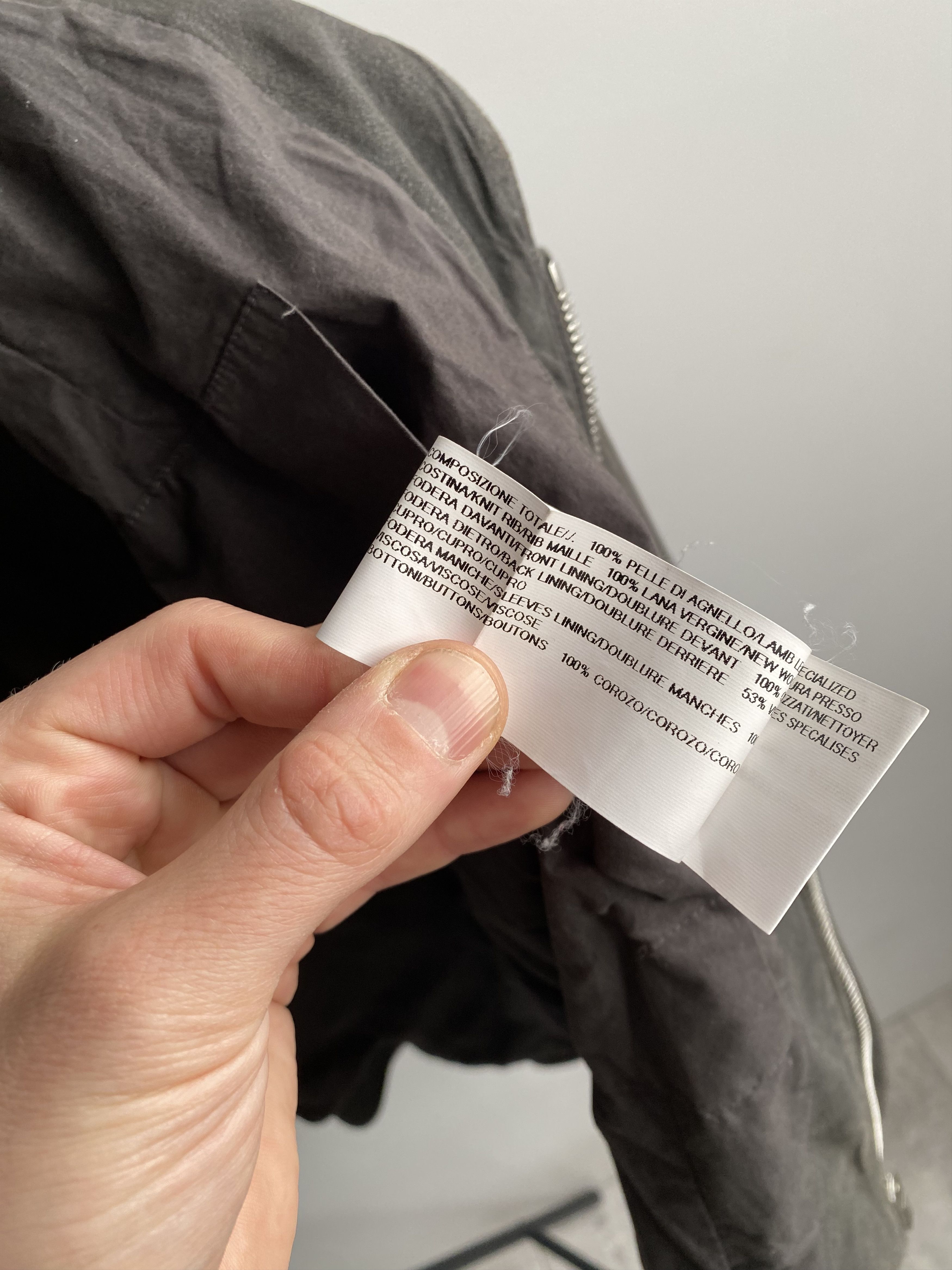 Rick Owens Rick Owens Princess Shawl-Collar Leather DRKSHDW UK10 / US8 Size L / US 10 / IT 46 - 12 Thumbnail