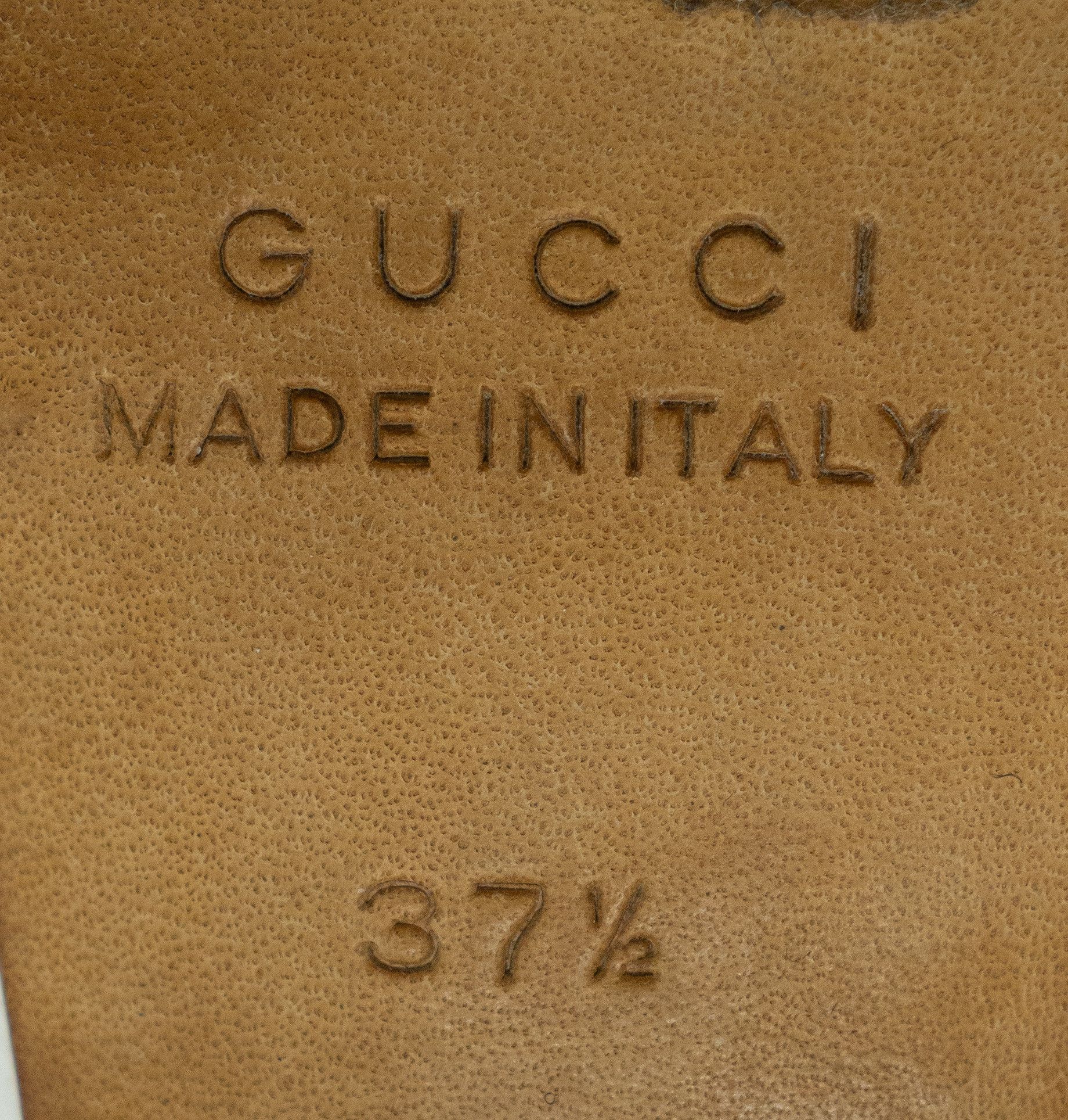 Gucci 80S GG Logo Flats Vintage Size US 7.5 / IT 37.5 - 7 Thumbnail