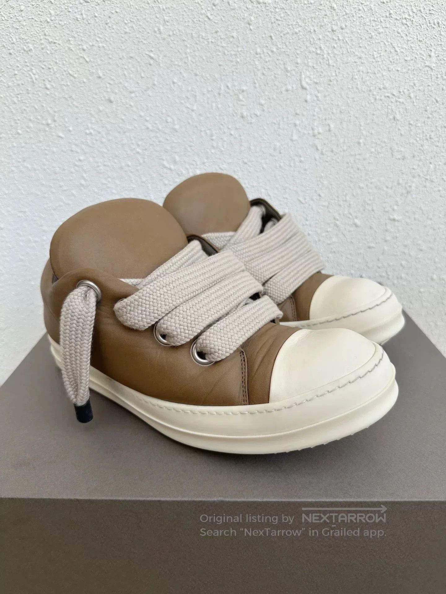 Rick Owens Rick Owens x Converse Brown Sheepskin Shoes. Size US 9 / EU 42 - 3 Thumbnail