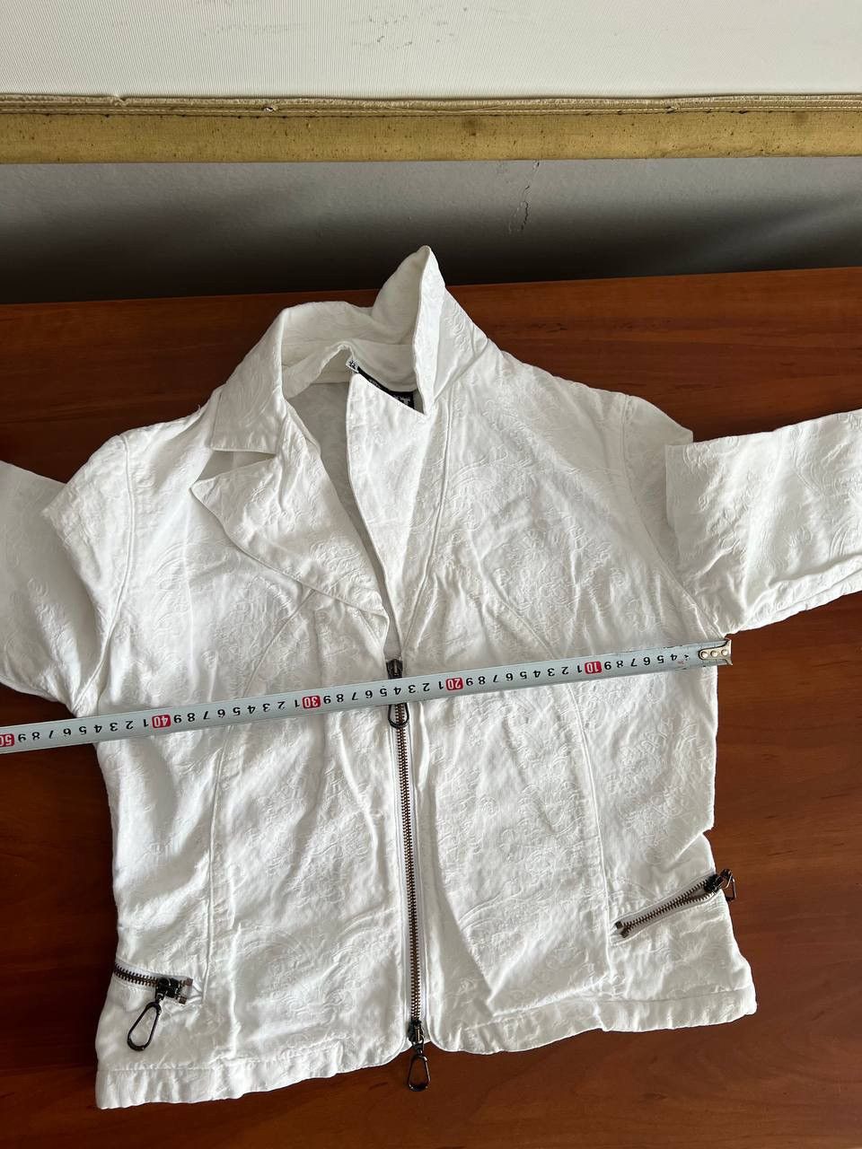 Versace Jeans Couture ARCHIVAL 90’S VERSACE JEANS COUTURE AVANTGARDE ZIP JACKET 32 Size XXS / US 00 / IT 34 - 17 Thumbnail