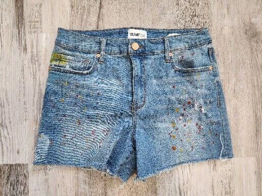 William Rast William Rast Jean Shorts 29 High Rise Short Paint Size 29" - 1 Thumbnail