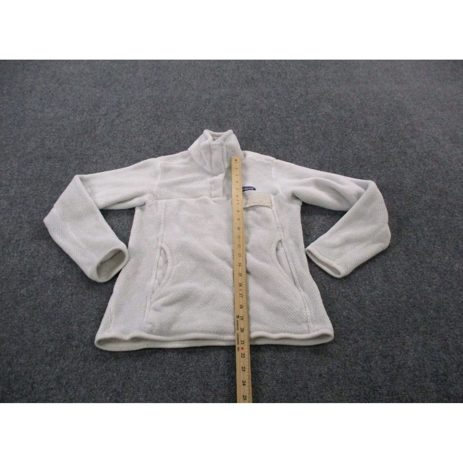 Patagonia Patagonia Jacket Women S White Snap T Fleece Polartec Jumper Outdoor 25442 Size S / US 4 / IT 40 - 3 Thumbnail