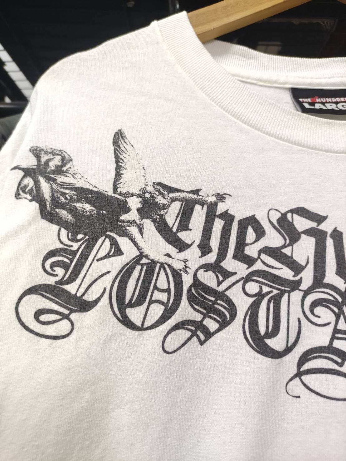 The Hundreds Vtg 00's The Hundreds " Lost Angels " Art T-Shirt Size US L / EU 52-54 / 3 - 4 Thumbnail