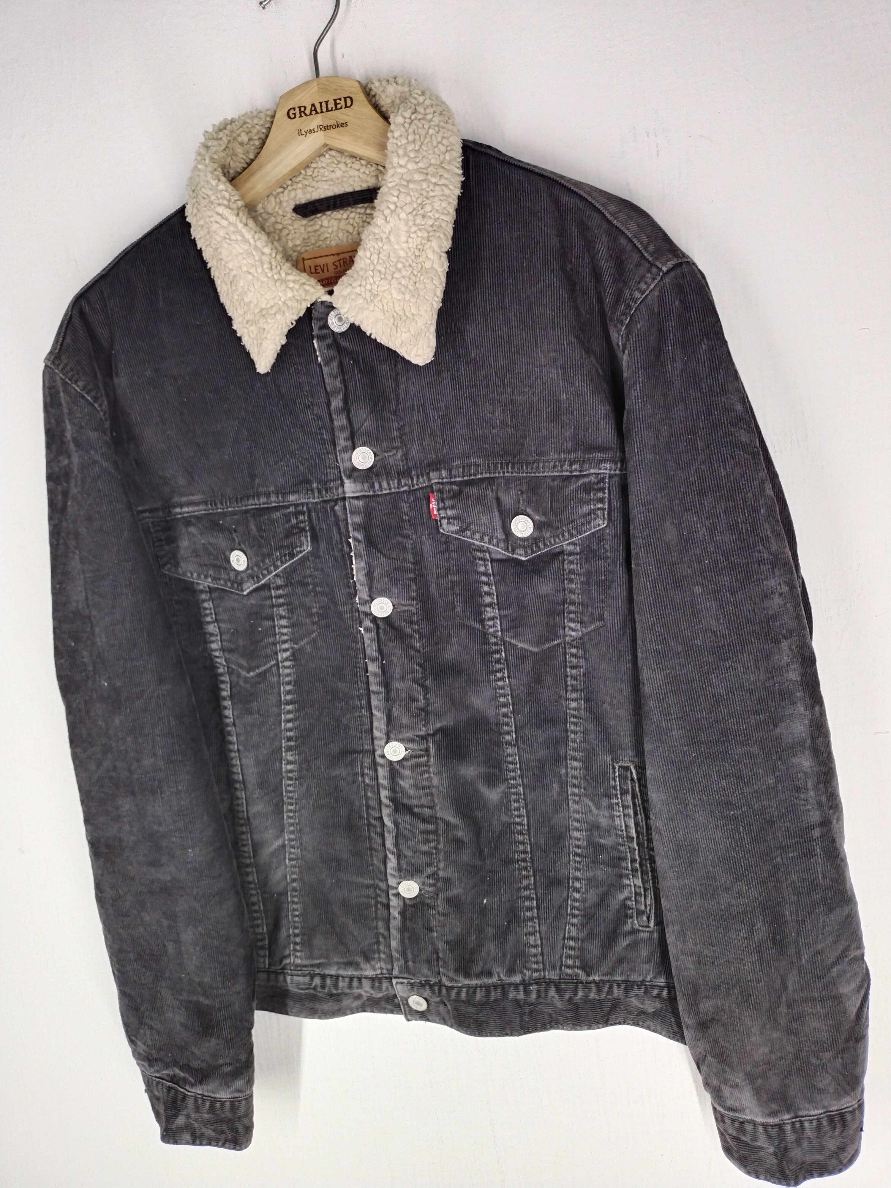 If Six Was Nine × Levi's × Levi's Vintage Clothing Vtg Levi's Sherpa Jacket Size US M / EU 48-50 / 2 - 2 Thumbnail