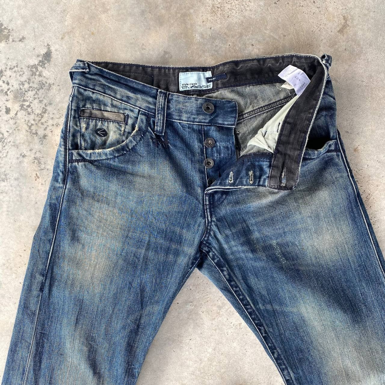 Energie W30X31.5 NICE ENERGIE RUSTY MUDWASH DISTRESSED DENIM Size US 30 / EU 46 - 8 Thumbnail