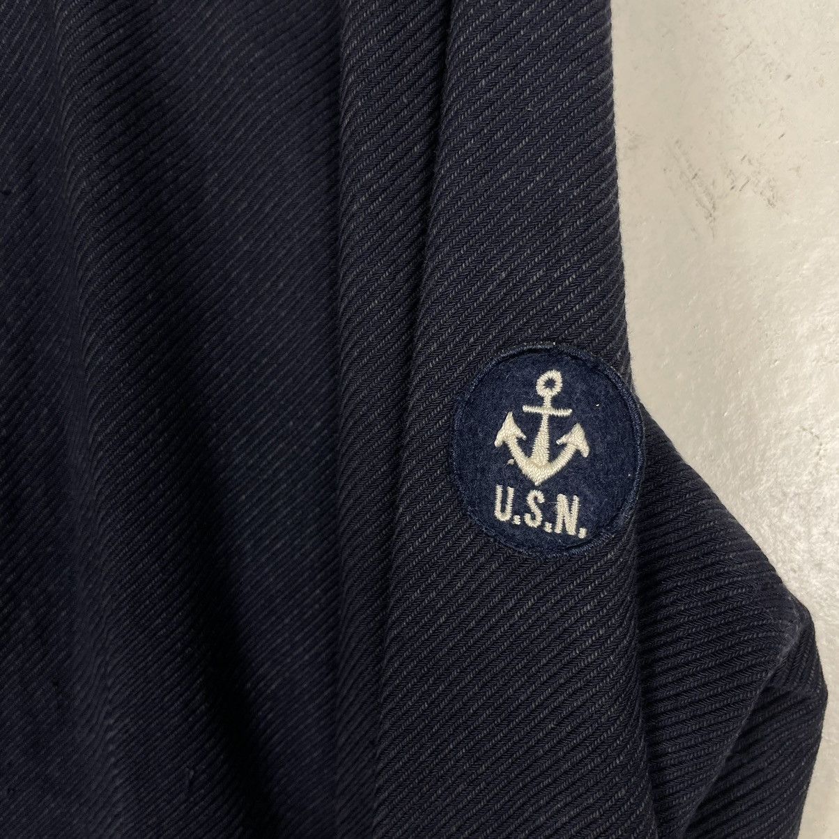Avirex 💥AVIREX USN CHORE BUTTON SHAWL COLLAR Size US M / EU 48-50 / 2 - 14 Thumbnail