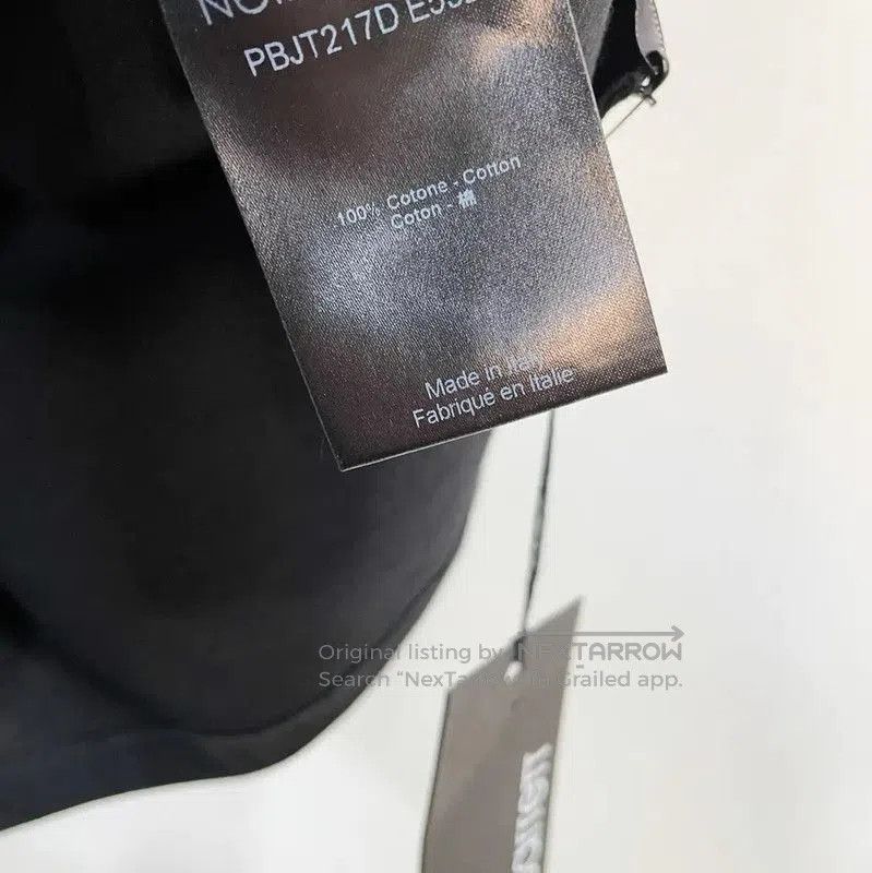 Neil Barrett Neil Barrett Black Graphic Print T-Shirt . Size US XS / EU 42 / 0 - 5 Thumbnail