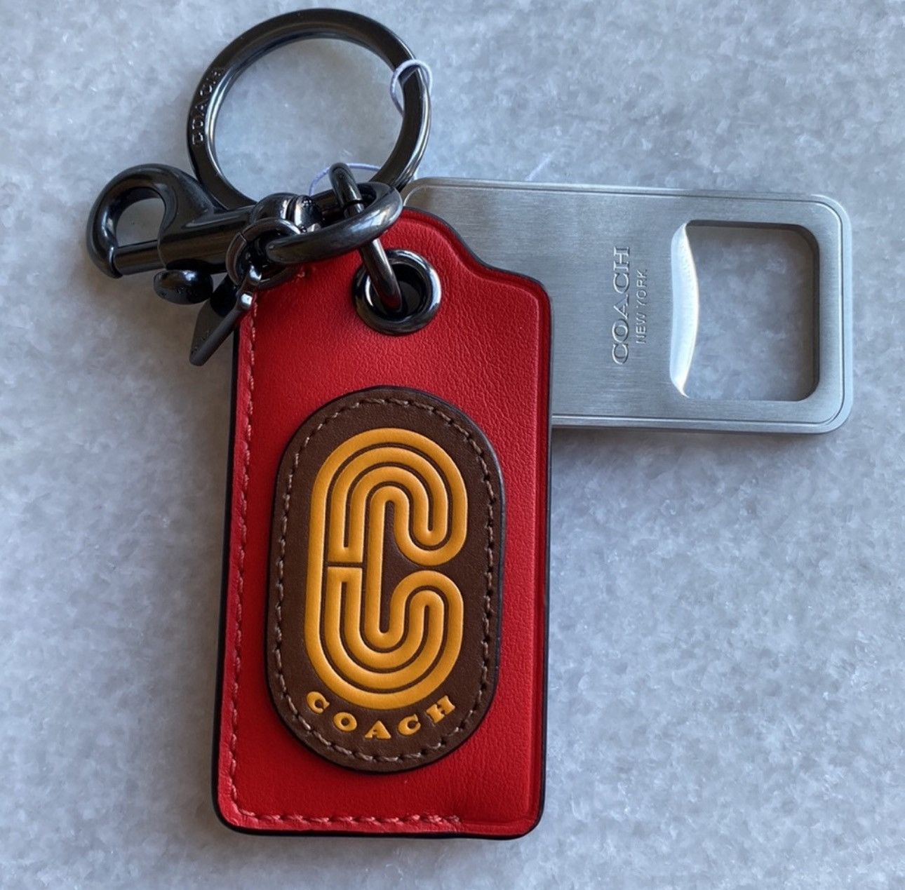 Coach Coach New York Keychain with Bottle Opener Size ONE SIZE - 7 Thumbnail