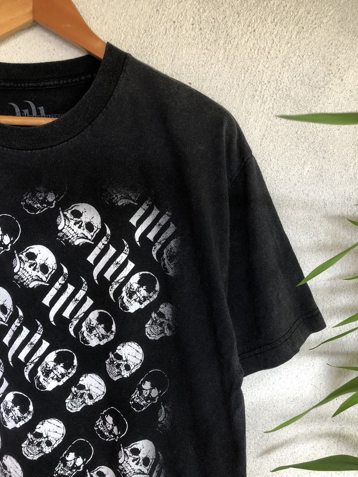Affliction × Vintage Vintage Y2K Hart & Huntington Skulls Design Tee Size US L / EU 52-54 / 3 - 7 Thumbnail