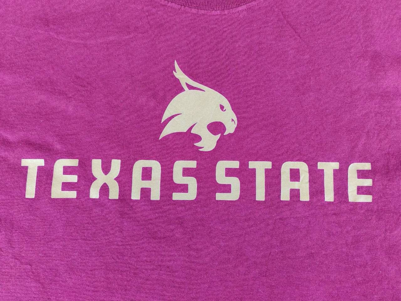 Gildan Texas State Bobcats Football 00's Vintage T Shirt 21/28.5 Size US L / EU 52-54 / 3 - 2 Thumbnail