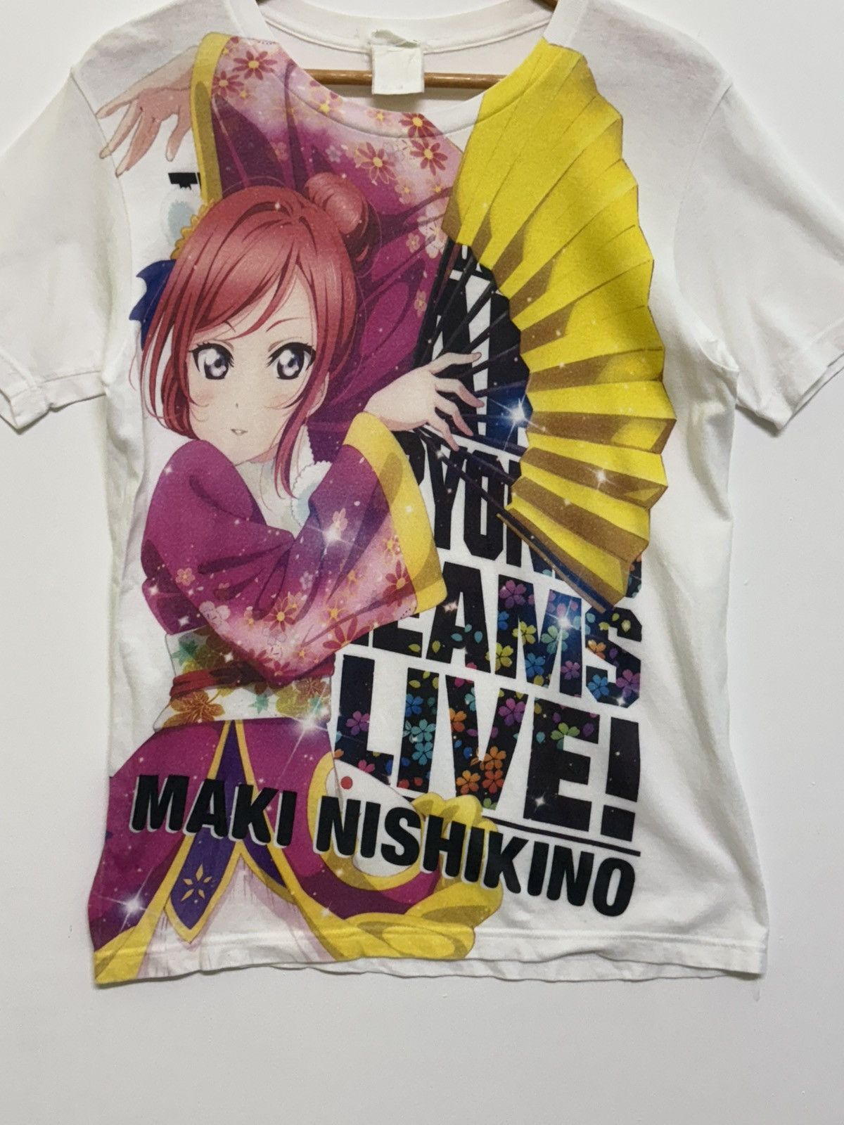 Anime STEAL! Love Live Maki Nishikino The Old School Movie Tee Size US S / EU 44-46 / 1 - 5 Thumbnail