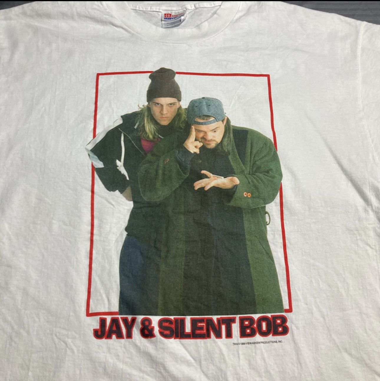 Other Jay & Silent Bob 1999 Tee View Askew Kevin Smith Hanes USA Size US XL / EU 56 / 4 - 4 Thumbnail