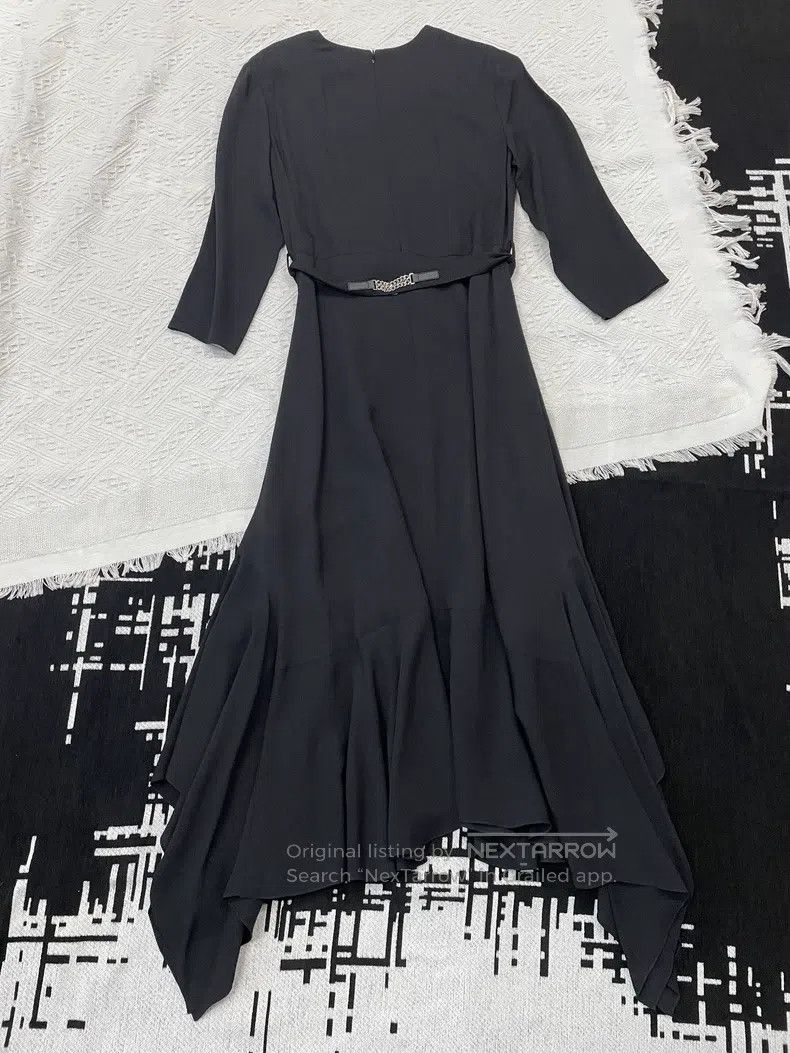 Hermes Hermes Black tie-dyed long skirt Size XS / US 0-2 / IT 36-38 - 4 Thumbnail