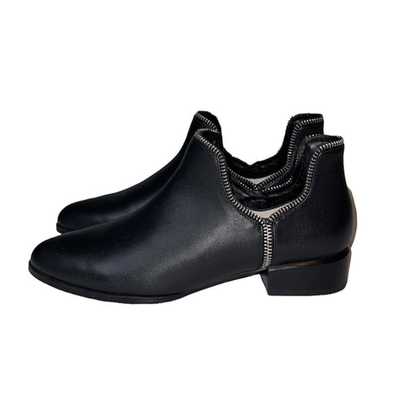 Other NEW NWT SENSO Bailey VII Silver Accent Ankle Boots EU 37 Size US 6.5 / IT 36.5 - 3 Thumbnail