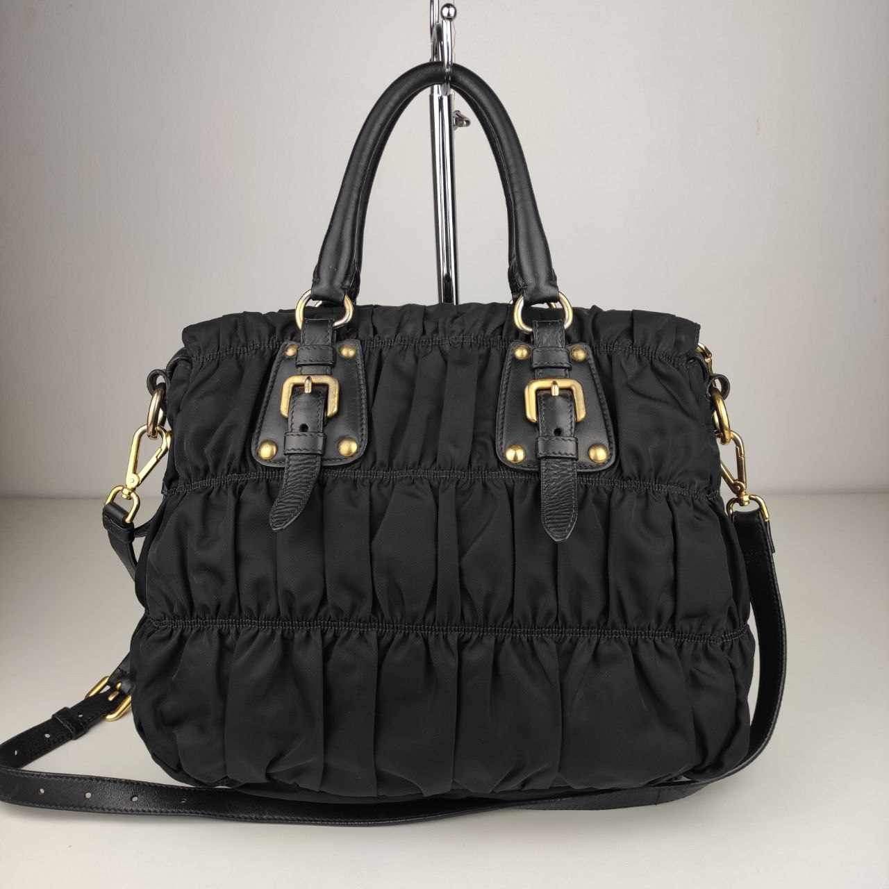 Prada AUTHENTIC PRADA TESSUTO NYLON GAUFRE 2 WAYS SHOULDER BAG Size ONE SIZE - 2 Thumbnail