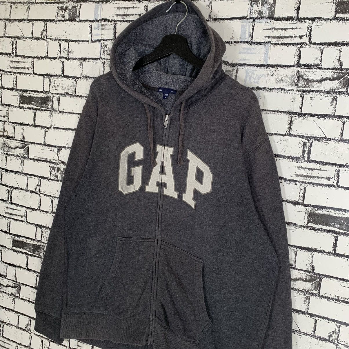 Gap Vintage GAP Zip Up Sweatshirt Hoodie Size US XL / EU 56 / 4 - 2 Thumbnail