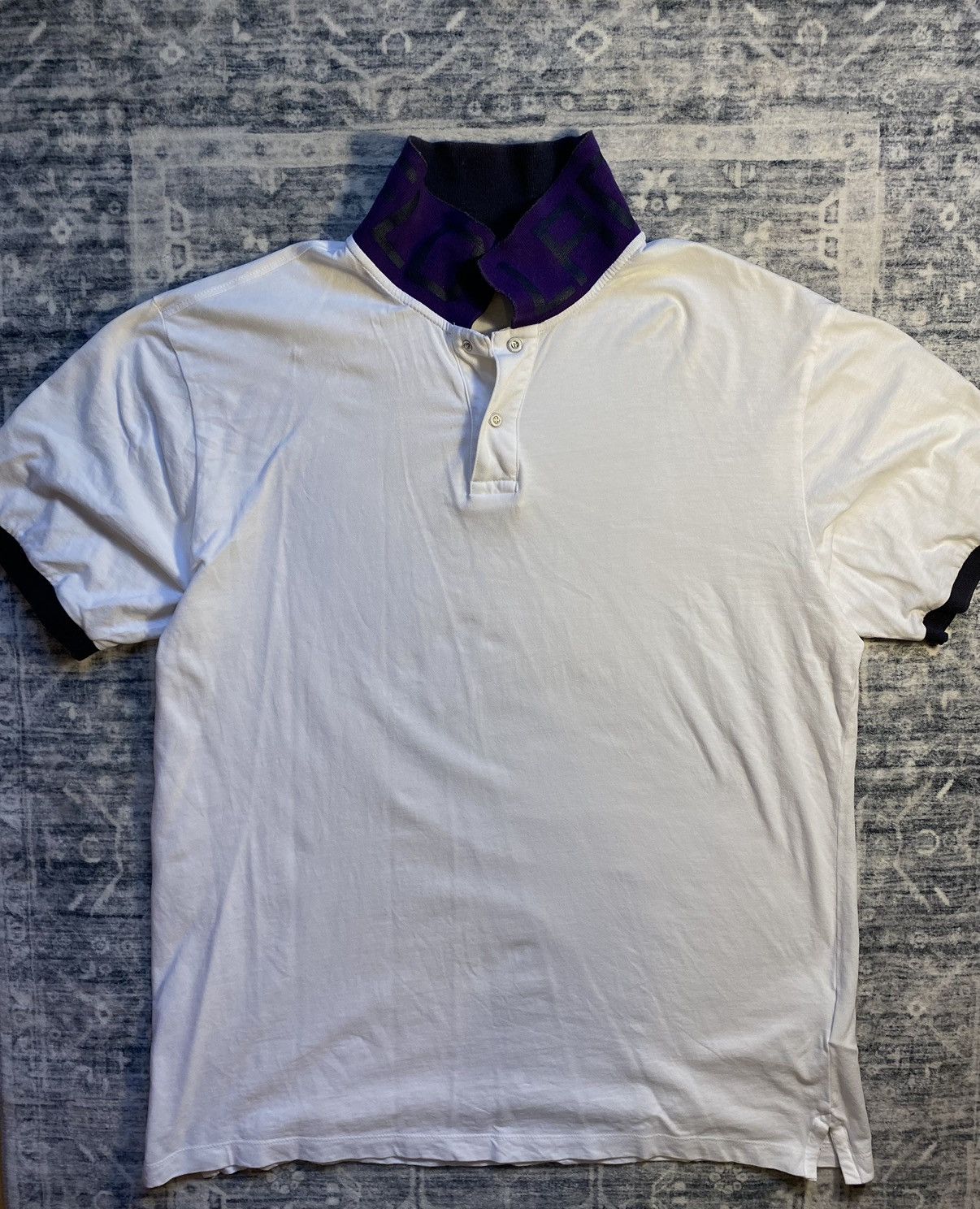 Vintage Karl Lagerfeld Polo – White – Size XXL
