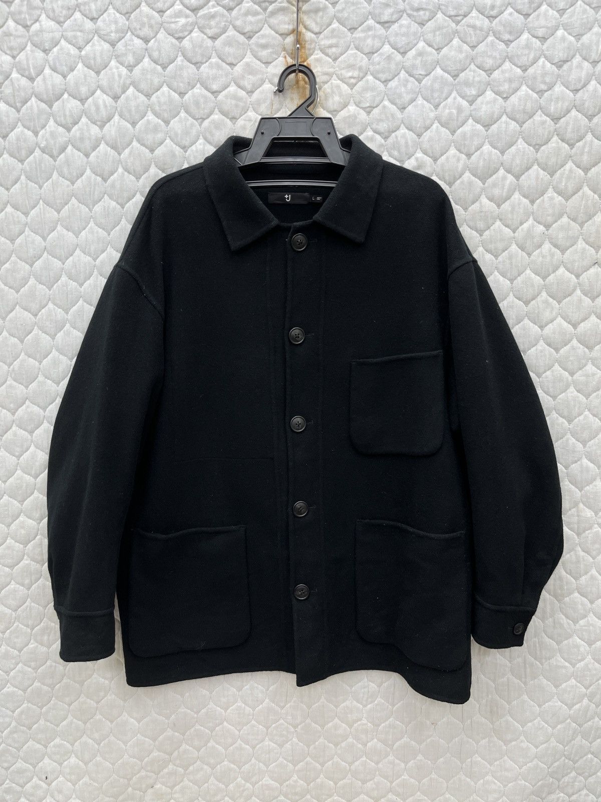 AW2006 Dirk Bikkembergs Black Premium Mafia Leather Jacket